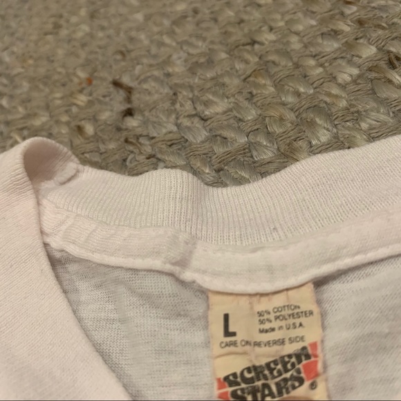 Vintage Original LIVE AID 1985 Tshirt Screen Stars - Picture 8 of 15